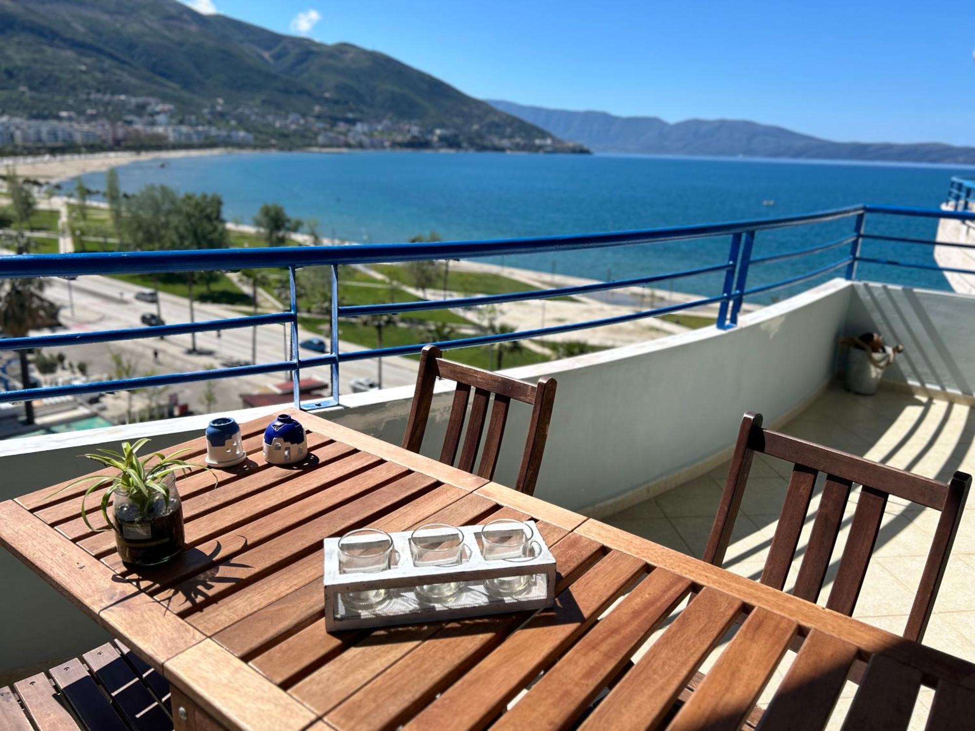 Casa Con Vista Mare Apartment Vlore Exterior photo
